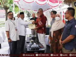 Tauhid Rifa’i Mendaftarkan Diri ke KPU Provinsi NTB Sebagai Bakal Calon DPD Dapil NTB